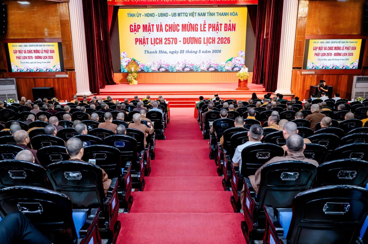 Lãnh đạo tỉnh gặp mặt và chúc mừng các chức sắc Phật giáo nhân dịp Đại lễ Phật đản PL.2570 – DL.2026